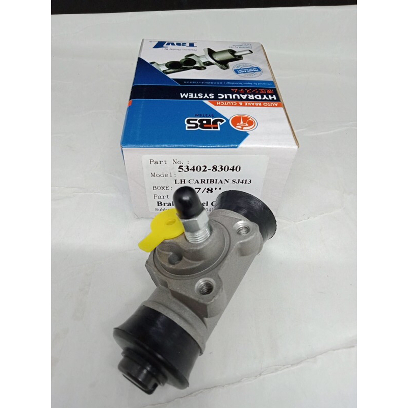 กระบอกเบรค หลัง ชูชูกิ คาริเบี้ยน  SUZUKI CARI BEAN SJ413   ด้าน ซ้า Cย 7/8 JBS 534 02-83040 ราคา  4