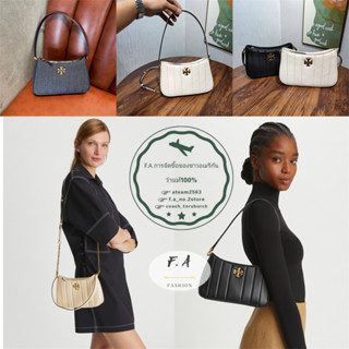 F.A ว่าแท้100% Tory burch Kira Mini Bag กระเป๋า Crossbody  ผู้หญิง กระเป๋าใต้วงแขน กระเป๋าสะพายข้างสียีนส์ 938