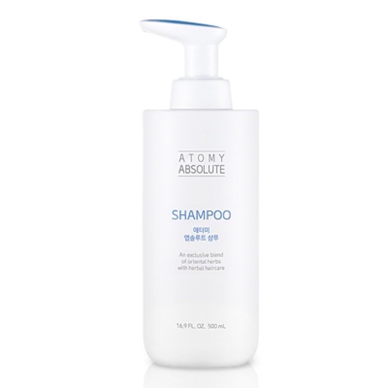 อะโทมี่ แอบโซลูท แชมพู Atomy absolute shampoo ป้องกันการหลุดร่วง ดูแลเส้นผมเเละหนังศรีษะให้เเข็งเเรง