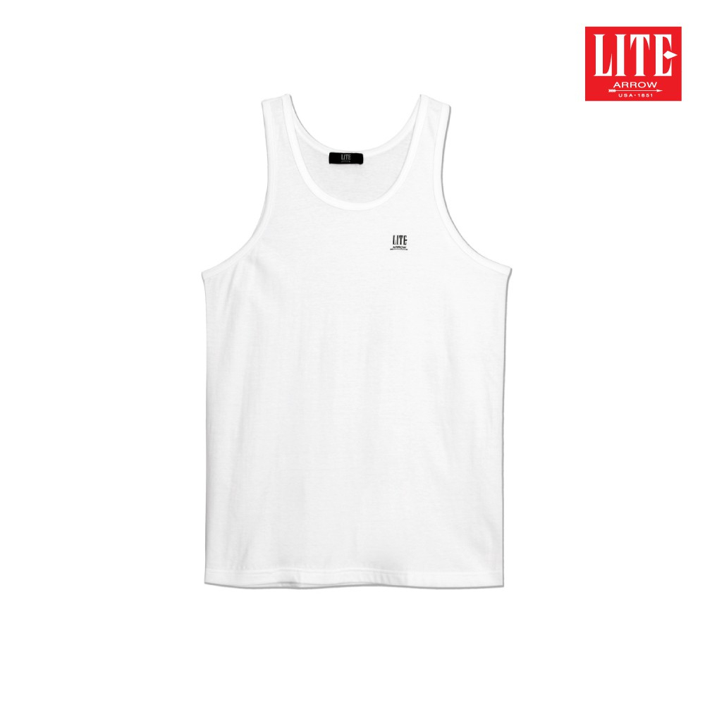 เสื้อกล้าม ARROW LITE COTTON 100% สีขาว ใส่สบาย ผ้านุ่ม ระบายอากาศได้ดี ใส่สบาย เย็นสบาย size M L XL