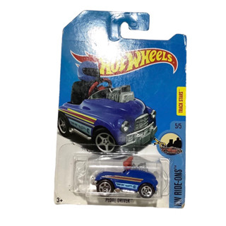 Hotwheels Pedal Driver ตัว Treasure Hunt ปี 2017 Track Stars สายราง รถการ์ตูน