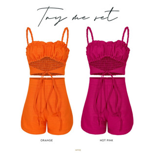 marrystore♡- Try me set ( ORANGE only )