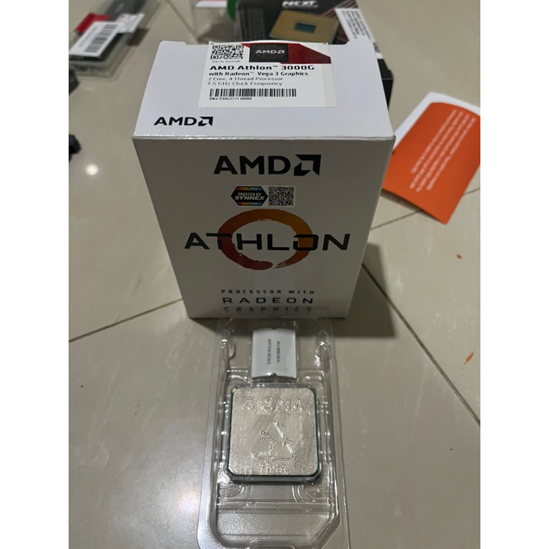 CPU amd athlon 3000g มือสอง