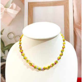 (LK019) Smiley Necklace