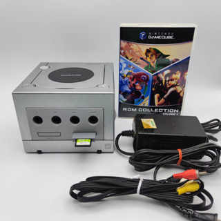 GAME CUBE สีเงิน [PI PICO] + SD 64GB [35 เกมส์] ชุดนี้ มีเฉพาะตัวเครื่อง และชุดเล่น SD Card