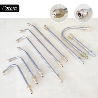 Cotora ก้านล้างแอร์ หัวฉีดล้างแอร์ ก้านฉีดน้ำสแตนเลส 500 PSI สวมเร็ว 1/4นิ้ว หัวฉีดน้ำแรงดันสูง