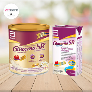 Glucerna SR กลูเซอน่า วานิลลา หรือ นมพร้อมดื่ม ชนิดน้ำ อาหารสูตรครบถ้วน ผู้ป่วยเบาหวาน คุมน้ำตาล