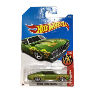 Hotwheels ‘69 Ford Torino Talladega ลายไฟ งานปีเก่า 2016