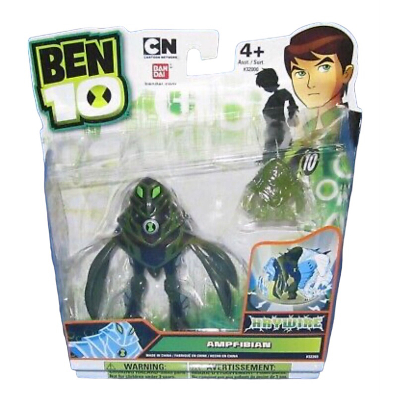 Ben 10 Action Figure Ampfibian (Haywire) Bandai #เบนเทน
