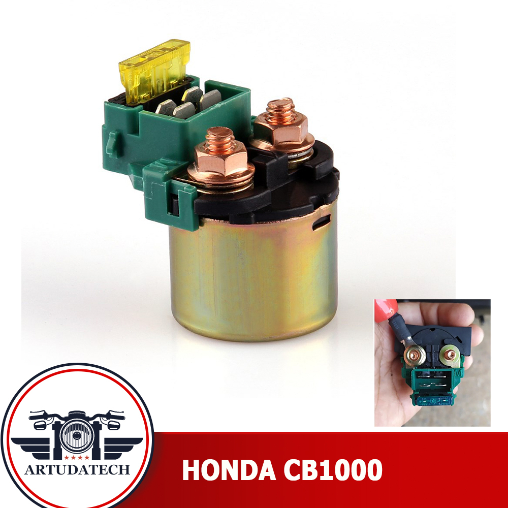 รีเลย์สตาร์ท 12V Honda CB1000, CB650, CB750, CBR1000, CRF150, CRF230, VT500, 600, 700, 1100 Shadow