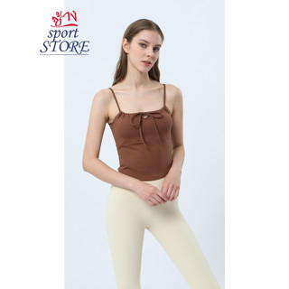 Womens Summer Mini Sling Sport Vest สปอร์ตบรากันกระแทกเซ็กซี่สําหรับผู้หญิง เหมาะกับใส่ออกกําลังกาย