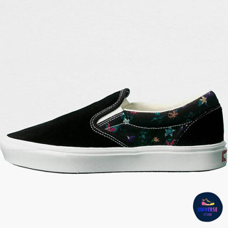 [ของแท้ ส่งฟรี จากไทย] VANS COMFYCUSH SLIP-ON - FATAL FLORAL BLACK