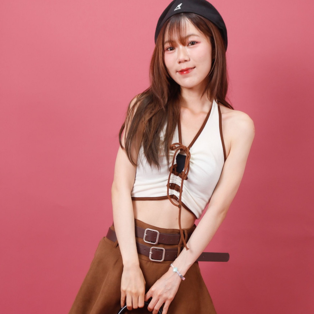 KSTYLE4U ชุดเซ็ทสองชิ้น เสื้้อ+กระโปรง #5959