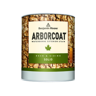 สีทาไม้ สีย้อมไม้แบบทึบ รุ่น ARBORCOAT Stain-Solid (640) ยี่ห้อ เบนจามินมอร์ Benjamin Moore 1/8แกลลอน (0.47L) สีทาภายนอก