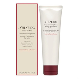 แท้ฉลากไทยลอตปี2022 Shiseido Deep Cleansing Foam For Oily to Blemish-Prone Skin 125ml