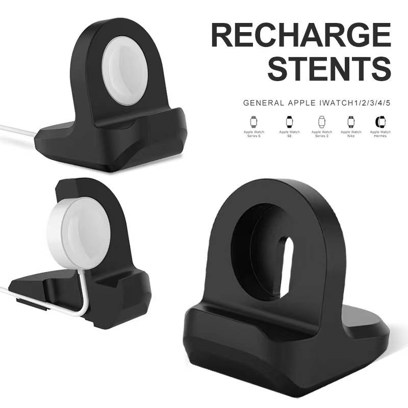 แท่นชาร์จ สำหรับ Smart Watch Series2/3/4/5/6/7/SE แท่นชาร์จ watch ฐานซิลิโคนฐานชาร์จ ตัวเลือกสายชาร์
