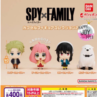 พร้อมส่ง กาชาปอง spy x family สปายxแฟมิลี่ อาเนีย ของแท้ JP Gashapon SPY X FAMILY Capsule Figure Collection 2