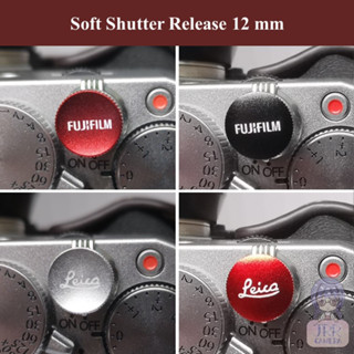 Soft Shutter Release 12 mm ลาย Leica &amp; FUJIFILM พร้อมยาง O Ring by JRR