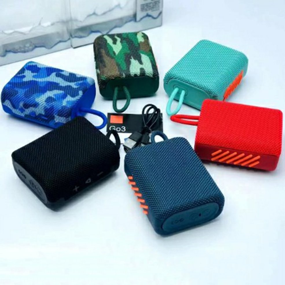 คุ้มสุดๆ ลำโพงบลูทูธแบบพกพา Go3 กันน้ำ, กันฝุ่นระดับ IP67 Portable Bluetooth Speaker with IP67