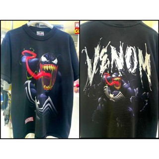 เสื้อ ลาย Venom สีดำ ฟอกเฟด วินเทจ ( ตะเข็บ กลับ )