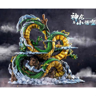 อนิเมะดราก้อนบอล GK Shenlong และ Wukong โมเดลตกแต่งฉากรูปปั้นขนาดใหญ่ทำมือขายส่งของขวัญ