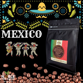 เมล็ดกาแฟ เม็กซิโก  100% (Mexico Chiapas Muxbal) 150g , 250 g.