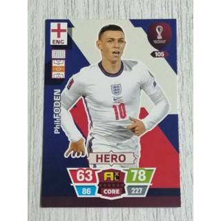 การ์ดฟุตบอล HERO NO.28-117 PANINI ADRENALYN XL FIFA WORLD CUP QATAR 2022