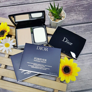 DIOR Forever Natural Velvet 10g สี 1N Neutral สี 2W Warm  แป้งผสมรองพื้น