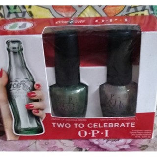 ยาทาเล็บ Opi ของเเท้ขายเเพ็คคู่ค่ะ