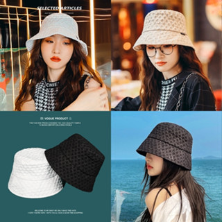 Bucket_สีล้วน ลาย Cap_Hat หมวกบักเก็ต พร้อมส่ง