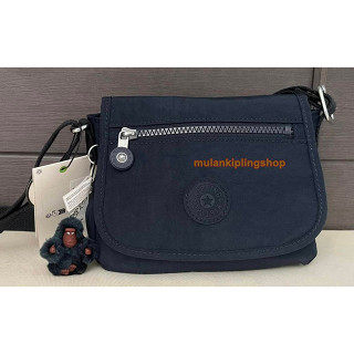 ส่งฟรี EMS Kipling Sabian Crossbody Mini Bag - True Blue Tonal สีกรมท่า