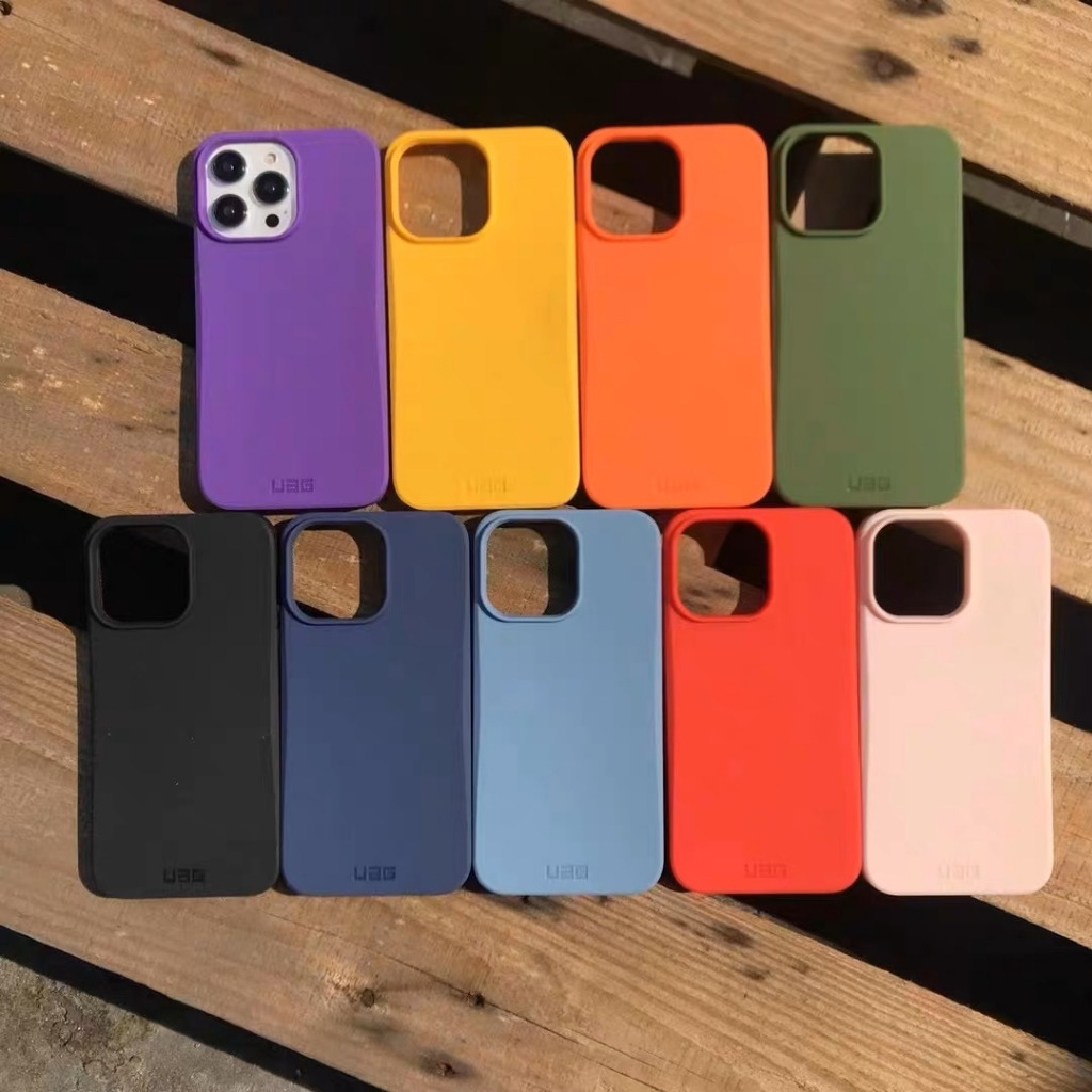 @เคสUAG BIODEGRADABLE IPHONE6G 7G 7PLUS IPHONE13PROIPHONE11 PROMAX IPHONE12 12PROMAX A019ขอบเหลี่ยมแฉพาะ13ขึ้น