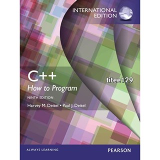 C++ How to Program 9thED (International Edition)