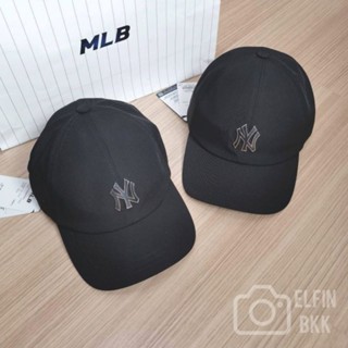 แท้ 💯 MLB Nylon/Seamball Cap -NY B Boston หมวกแก๊ป ไนลอน สีดำ/สีเบจ/ สีเขียวมิ้นท์