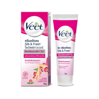 (ของแถมไม่ได้มีไว้เพื่อจำหน่าย) Veet ครีมกำจัดขน สำหรับผิวธรรมดา 25g