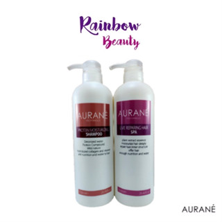 แชมพูโปรตีน Aurane Protein Moisturizing Shampoo / Spa ออเรน โปรทีน มอยเจอร์ไรซิ่ง แชมพู / สปา แชมพู 750 มล. ยาสระผม