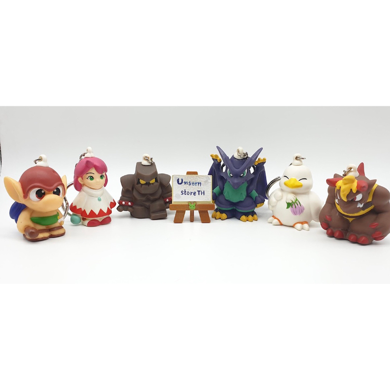 Final Fantasy Chocobo Dungeon sofubi keychain