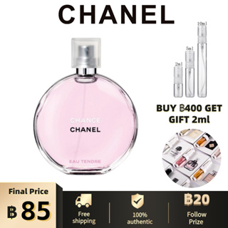 100%ของแท้💯💯Chanel Chance Eau Tendre EDT 2ml/5ml/10ml สปอตสินค้า น้ำหอมผู้หญิง กลิ่นหอมติดทนนาน✨