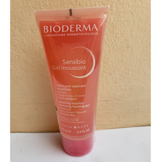 (ของแท้100%) Bioderma Sensibio Gel Moussant เจลล้างหน้าผิวแพ้ง่ายสูตรไมเซล่า 100 มล.