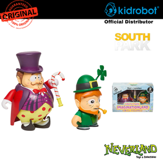 (KIDROBOT) South Park Imaginationland Mayor &amp; Leprechaun Vinyl Figure Pack