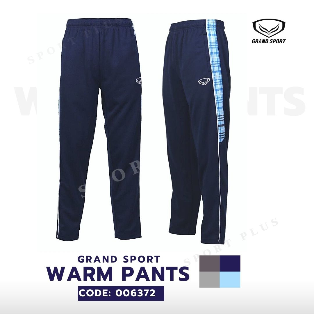 GRAND SPORT Black Grand Sport Warm Pants (006380)