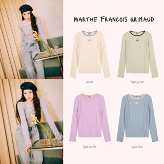 พรีออเดอร์ Marthe Francois Grimaud - Long sleeve tee โกยุนจอง