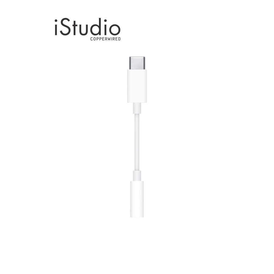 Apple สายแปลง USB-C to 3.5มม. Headphone Jack Adapter l iStudio by copperwired.