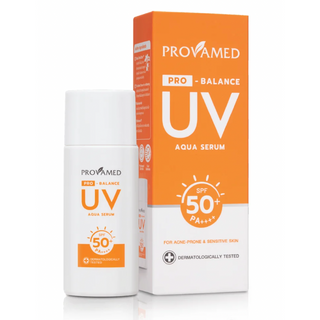 PROVAMED PRO-BALANCE UV AQUA SERUM SPF50+ PA++++โปรวาเมด โปร-บาลานซ์ ยูวี อควา เซรั่ม เอสพีเอฟ 50+ พีเอ++++