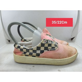 Size 35 ยาว 22 รองเท้ามือสอง เด็กเล็ก เด็กโต ผู้หญิงเท้าเล็ก  ผ้าใบ  แฟชั่น ลำลอง เที่ยว