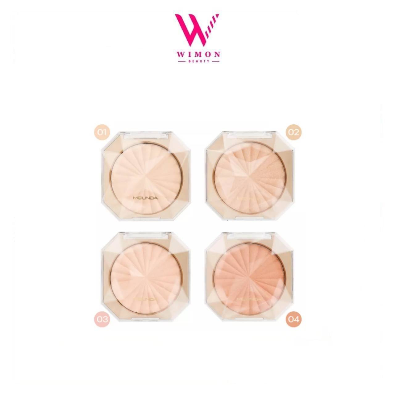 Meilinda Glow Up Skin Highlighter (MC5084) เมลินดา โกลว์ อัพ สกิน ไฮไลท์เตอร์