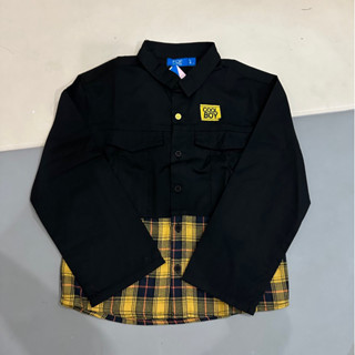 เสื้อเชิ้ตแขนยาวเด็ก แบรนด์ FoF ของเซนทรัล