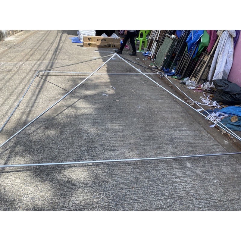 เฉพาะโครงเต็นท์ประกอบ ขนาด 2x2 2x3 2x4 3x3 3x4 3x6 4x4 เมตร