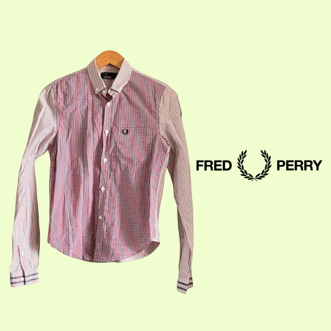 เสื้อเชิ้ต Fred Perry - ของแท้ 100% 💯
