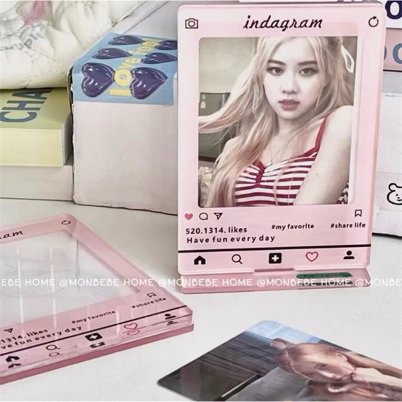 พร้อมส่ง กรอบรูปอะคริลิค 3 นิ้ว INS Idol อุปกรณ์เสริม สําหรับตกแต่งบ้าน 10 ชิ้น ราคา ถูกที่สุด ดีลบีเคเค แกลเลอรีภาพที่ 8